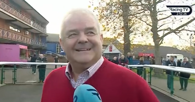 , ‘I’m meant to be at work!’ – CEO caught celebrating £6,500 winner after pulling a sickie to watch his horse