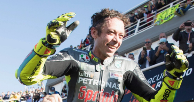 , MotoGP legend Valentino Rossi retires to glam lifestyle with former grid-girl Wag, 14-years his junior, and £4m yacht
