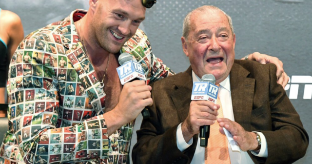, Tyson Fury ‘may end up fighting’ Dillian Whyte but wants unification showdown against Oleksandr Usyk, says Bob Arum