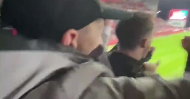 , Watch Wayne Rooney’s son Kai, 12, celebrate wildly at first away game after his dad pulls off amazing late win for Derby