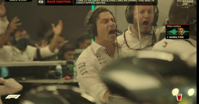 , Watch Mercedes chief Toto Wolff go berserk as Max Verstappen makes Lewis Hamilton hit him in incredible Saudi Arabian GP