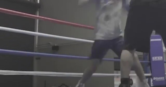 , ‘That was not lucky shot’ – Watch Kambosos pull off exact same punch that dropped Lopez in amazing training footage
