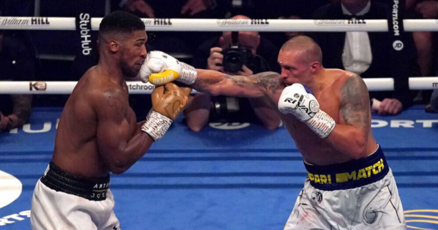 , Anthony Joshua warned Oleksandr Usyk was only at 60 per cent of his best in first bout despite giving him brutal beating