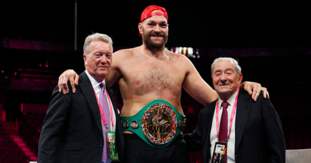 , Tyson Fury vs Anthony Joshua given huge boost as promoter Bob Arum reveals Gypsy King will fight THREE times in 2022