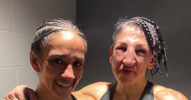 , Miriam Gutierrez suspended INDEFINITELY as she is left unrecognisable after taking 236 punches in Amanda Serrano loss