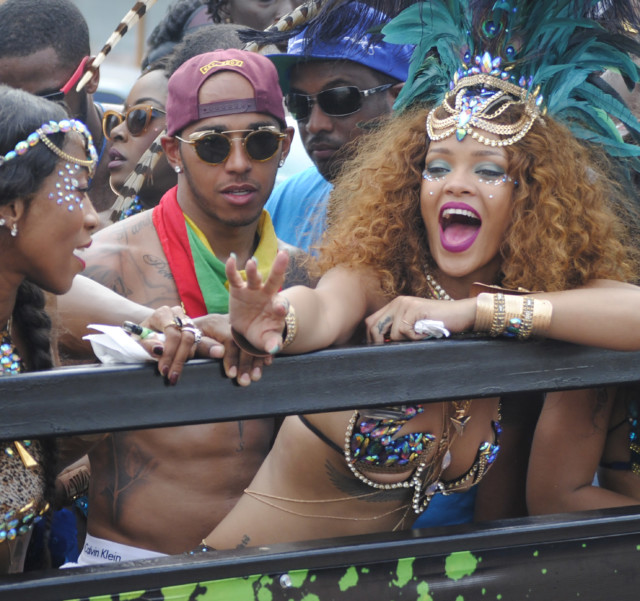 The pair even went to Barbados together to enjoy a carnival