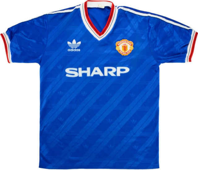 , Football’s most valuable shirts, including Man Utd’s vintage 86 third shirt… but do you own one worth £600?