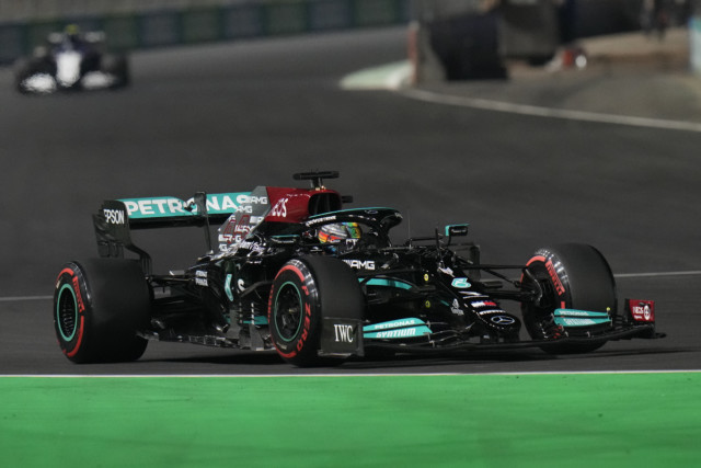 , Lewis Hamilton bags Saudi Arabian GP pole with Bottas second as Max Verstappen CRASHES into wall in pursuit of top spot