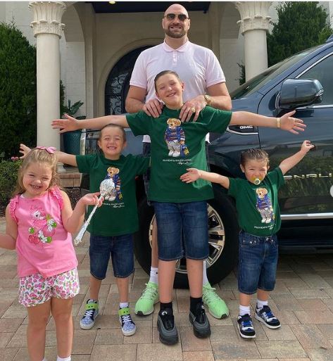 , Tyson Fury whisks Paris and their six kids off to Disneyland Florida for ‘holiday of a lifetime’ after finishing UK tour