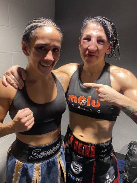 , Female fighter Gutierrez shares pic of horror facial injuries after brutal Serrano beating and may never box again