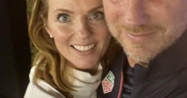 , Loved-up Christian Horner hugs Spice Girl wife Geri as duo celebrate Red Bull ace Max Verstappen’s historic F1 title win
