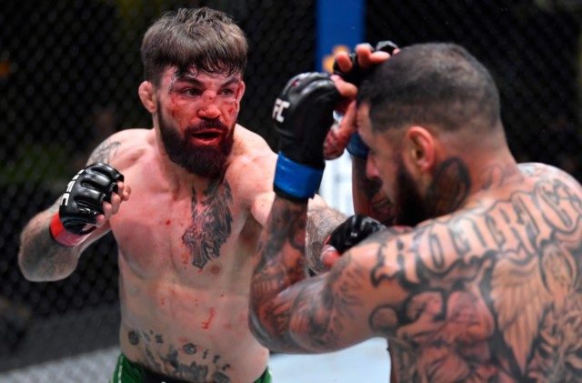 , Watch ex-UFC star Mike Perry leave broadcast table to brawl with bare knuckle fighter Julian Lane at BKFC Tampa