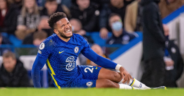 , Chelsea sweating over Reece James’ scan results as defender spotted on crutches after coming off injured vs Brighton