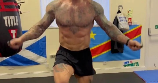 , Game of Thrones star Hafthor Bjornsson shows off shredded body to leave fans stunned ahead of fight with Eddie Hall