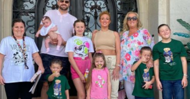 , Tyson Fury whisks Paris and their six kids off to Disneyland Florida for ‘holiday of a lifetime’ after finishing UK tour