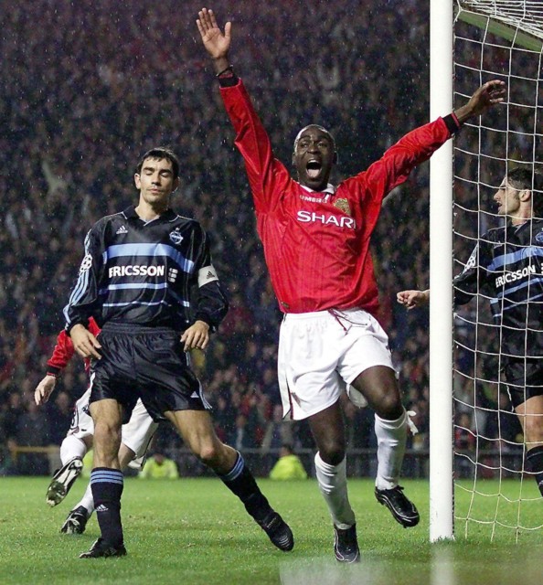 Andy Cole was one of the most feared finishers in the Prem during his spell with Man Utd