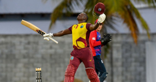 , England hammered as Rovman Powell blasts 107 from just 53 balls as West Indies win third T20