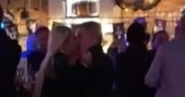 , Boxing legend Ricky Hatton snogs mystery woman in pub after watching Man City’s draw with Southampton