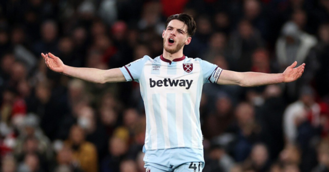 , ‘One of my favourite places’ – Declan Rice fuels Man Utd transfer talk after West Ham’s late defeat at Old Trafford