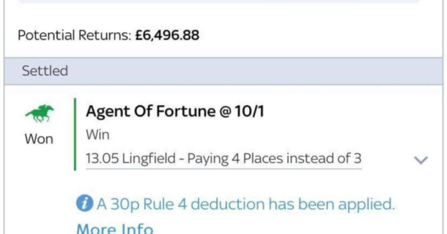 , ‘Minute’s silence’ called by punters after amazing 1,298-1 Cheltenham Festival bet goes up in flames