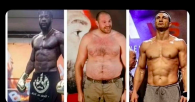 , Tyson Fury goads old rivals Deontay Wilder and Wladimir Klitschko by sharing meme of himself overweight