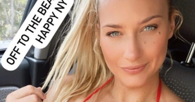 , Boxing beauty Ebanie Bridges rages at Instagram after saucy New Year snap results in warning account could be DELETED