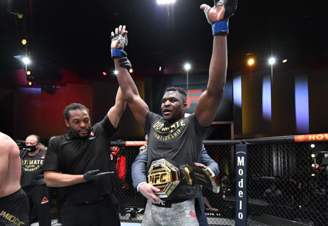 , UFC star Francis Ngannou says there is ‘9/10’ chance he will fight Tyson Fury after Ciryl Gane bout in crossover clash