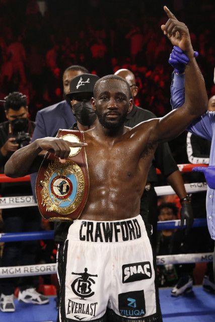 , Yordenis Ugas retired Manny Pacquaio, beat Terence Crawford in amateurs and is now in talks to fight Errol Spence Jr