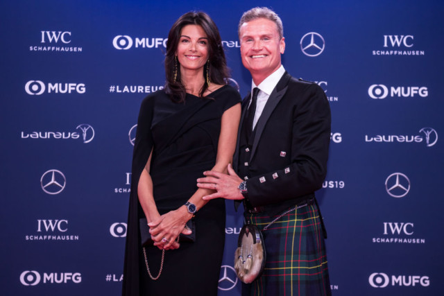 , F1 legend David Coulthard dating Swedish model 23 years his junior after ending nine-year marriage to TV star wife