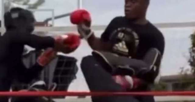 , Watch UFC legend Anderson Silva, 46, spar BOTH his sons at same time leaving one on floor with ease