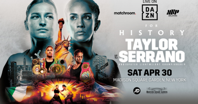 , Jake Paul CONFIRMS ‘biggest women’s boxing fight in history’ with Katie Taylor vs Amanda Serrano set for April 30 at MSG