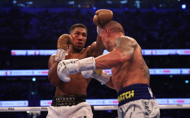 , Anthony Joshua told to ‘impose himself’ on Usyk in rematch by Wilder’s coach but warned Ukrainian may have his ‘number’