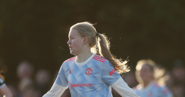 , Proud Ole Gunnar Solskjaer and wife Silje watch daughter Karna, 19, make historic Man Utd Women’s debut