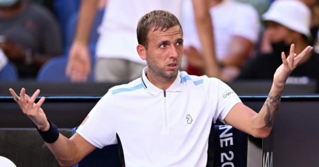, Dan Evans thrashed 6-4 6-1 6-1 by Felix Auger Aliassime as last Brit crashes out of Australian Open singles