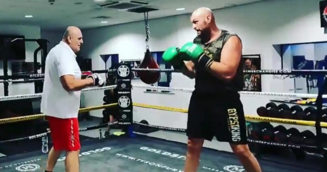 , Tyson Fury says he will switch fight style against Whyte ‘to show the world how good I am’ as he shares training video