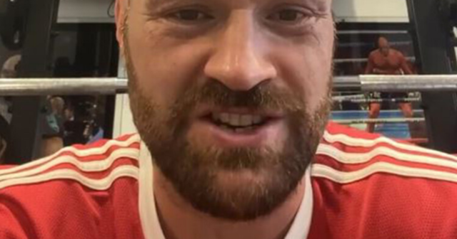 , Tyson Fury works up sweat in ‘brutal’ session and reveals ‘it was tough morning’ of sparring ahead of Dillian Whyte bout