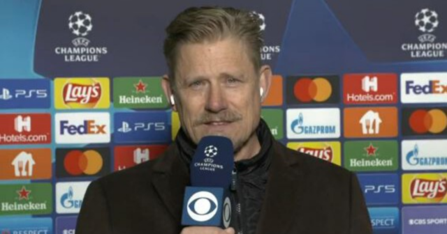 , Watch Schmeichel send Carragher, Henry and Richards into hysterics with bold claim Man Utd can win Champions League