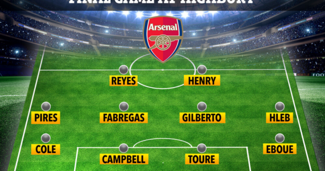 , Where Arsenal’s final XI to play at Highbury 16 years ago are now