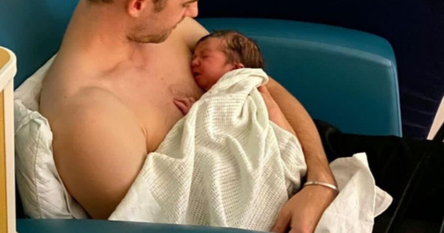 , Patrick Bamford’s model partner Michaela gives birth as Leeds star cradles newborn baby in loving snap
