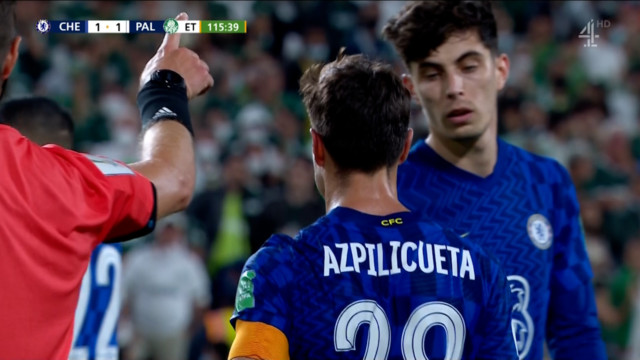 , How Chelsea captain Azpilicueta tricked Palmeiras players with genius mind games before Havertz scored winning penalty