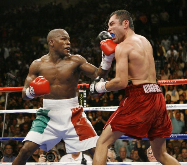 , ‘Biggest fight out there’ – Oscar De La Hoya, 48, says Floyd Mayweather rematch sells record-breaking 5MILLION PPVs