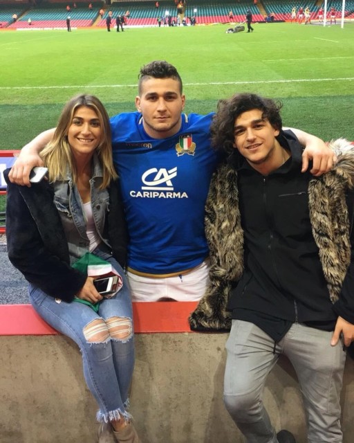 , Meet Dillian Whyte’s sport-mad girlfriend Carolina Pasquali whose brother Tiziano stars for Italy’s rugby team