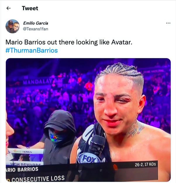 , Keith Thurman makes Mario Barrios ‘look like Avatar character’ after leaving his face unrecognisable in brutal fight