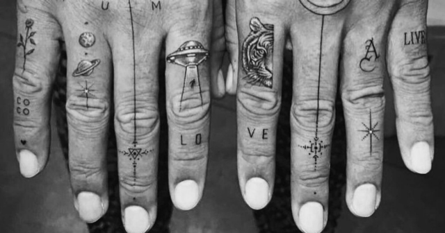 , F1 star Lewis Hamilton shows off cryptic new hand tattoos in now-deleted post on Instagram