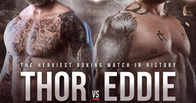 , Eddie Hall vs Hafthor Bjornsson date CONFIRMED with heaviest fight in boxing history finally going ahead next month