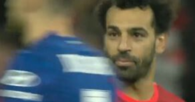 , Fans convinced they know what Mo Salah said to Jorginho as Chelsea star walked up to take Carabao Cup final penalty