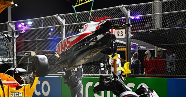 , Mick Schumacher reveals he’s ‘OK’ after horror 170mph F1 crash but Haas star will not race in Saudi GP