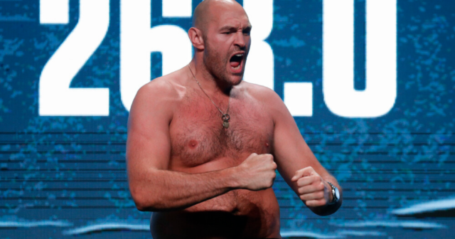 , Tyson Fury claims he would weigh career-heaviest 21 STONE in crossover fight with UFC champ Francis Ngannou