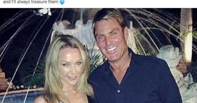 , Shane Warne’s model ex Emily Scott pays tribute to ‘best friend’ cricket legend &amp; shares photo of pair in happier times