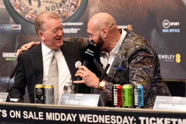 , Tyson Fury would be ‘much bigger’ if he was promoted by me and I think Dillian Whyte beats him, claims Eddie Hearn
